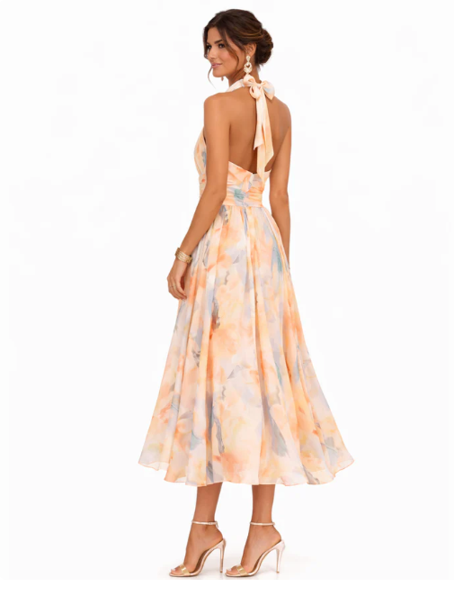 Catalina™ | Elegant Halter Dress