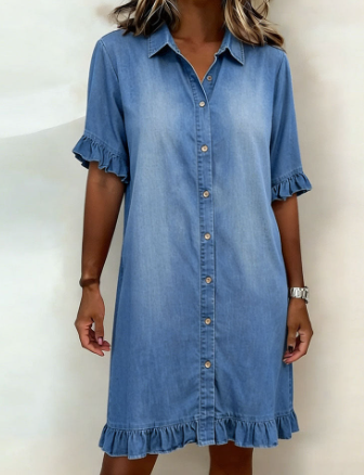 Serena™ | Denim dress