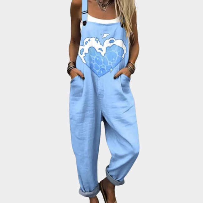 Sky Blue Jumpsuit