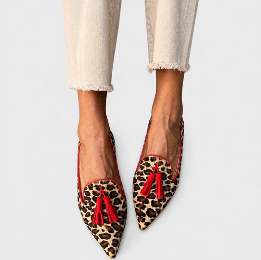 Nela™ | Leopard Loafers