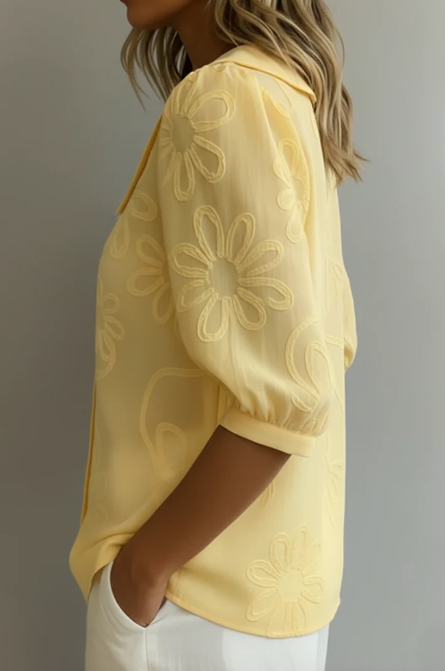 Elegant Floral Blouse