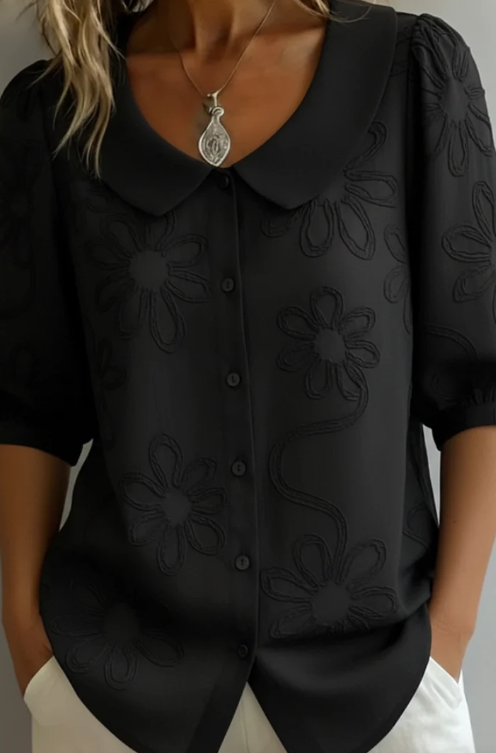 Elegant Floral Blouse