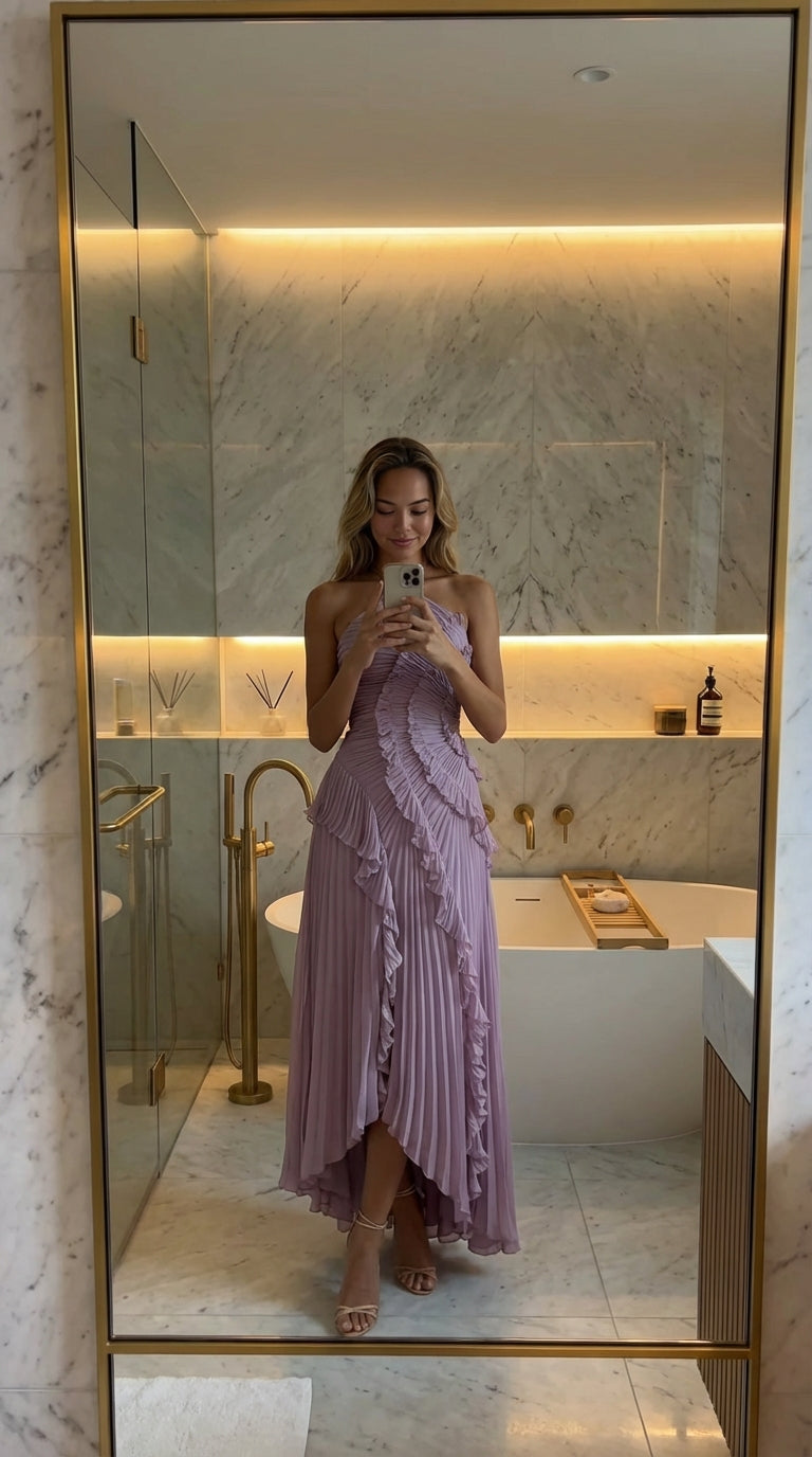 ALMA™ I LIMITED EDITION RUFFLE DRESS