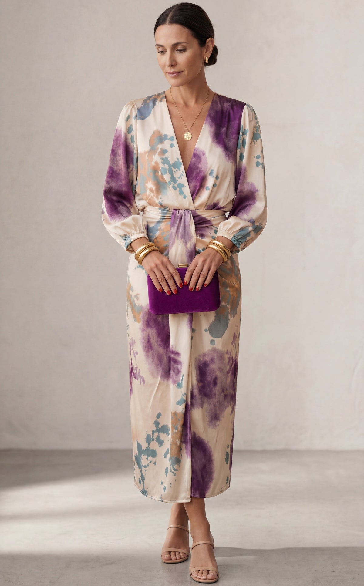 Valeria™ | V-Neck Dress