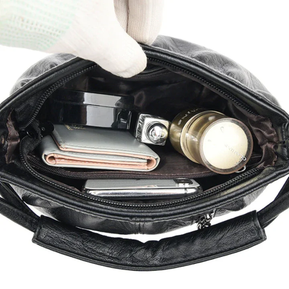 Ruched handbag
