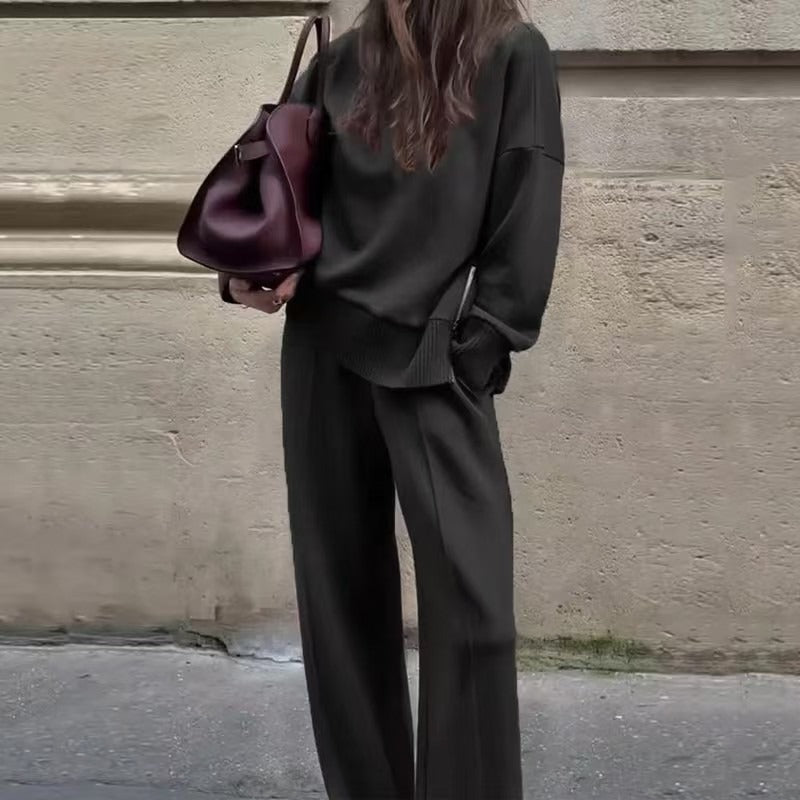 Matching oversized sweatshirt set