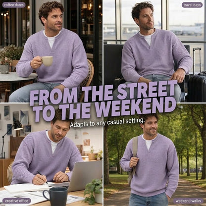 Archie | Double-Layered Waffle Jumper