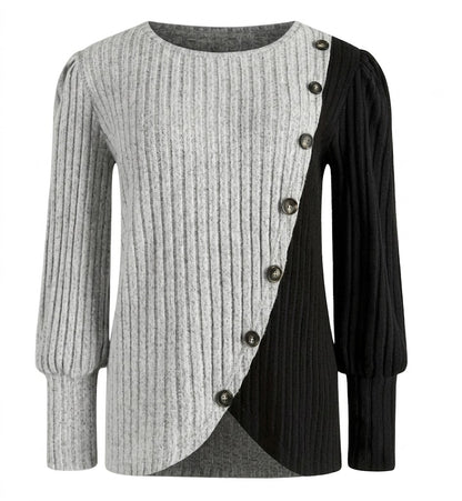 KNIT BUTTON-UP CARDIGAN