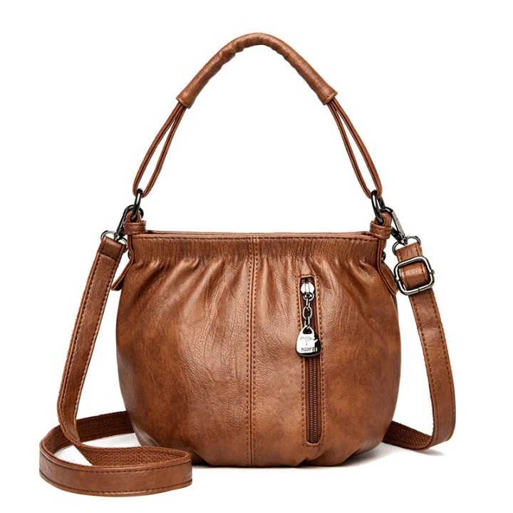 Ruched handbag