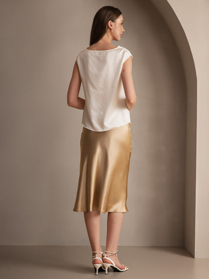 CLASSIC AND ELEGANT SILK SKIRT