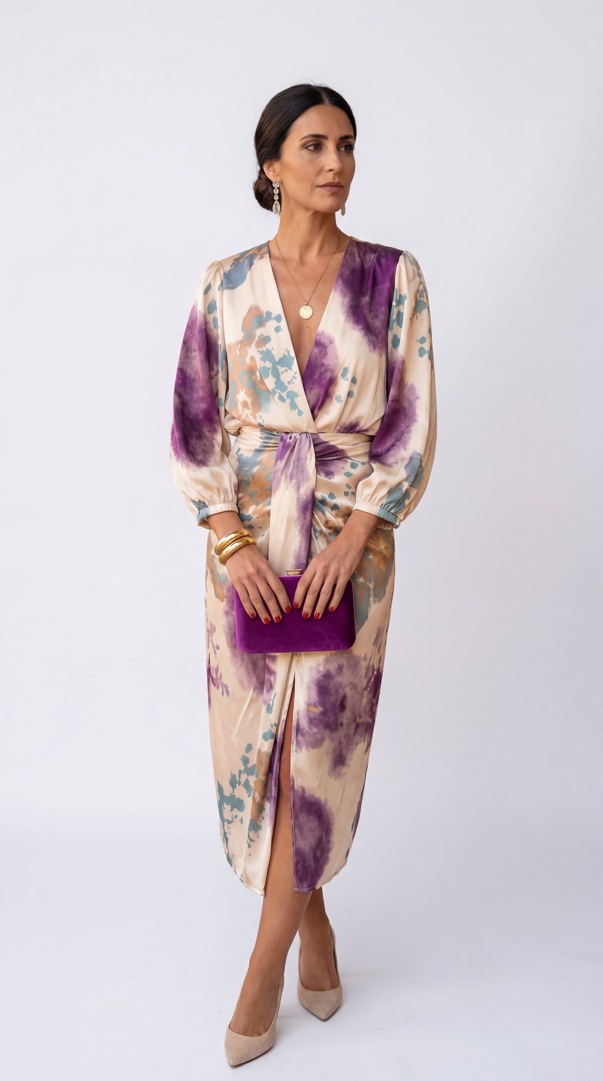 Valeria™ | V-Neck Dress
