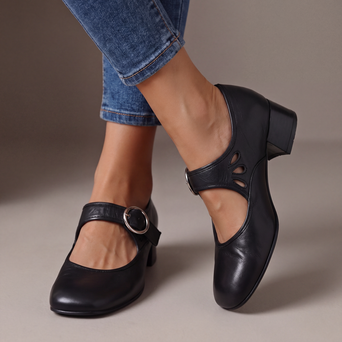 Eleanor | Mary Jane Court Shoes