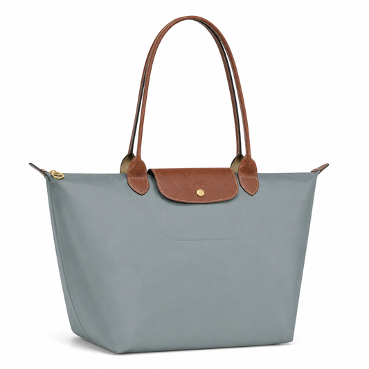 LARGE LONGCHAMP TOTE BAG | IRON