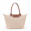 Large Longchamp Tote Bag | Beige