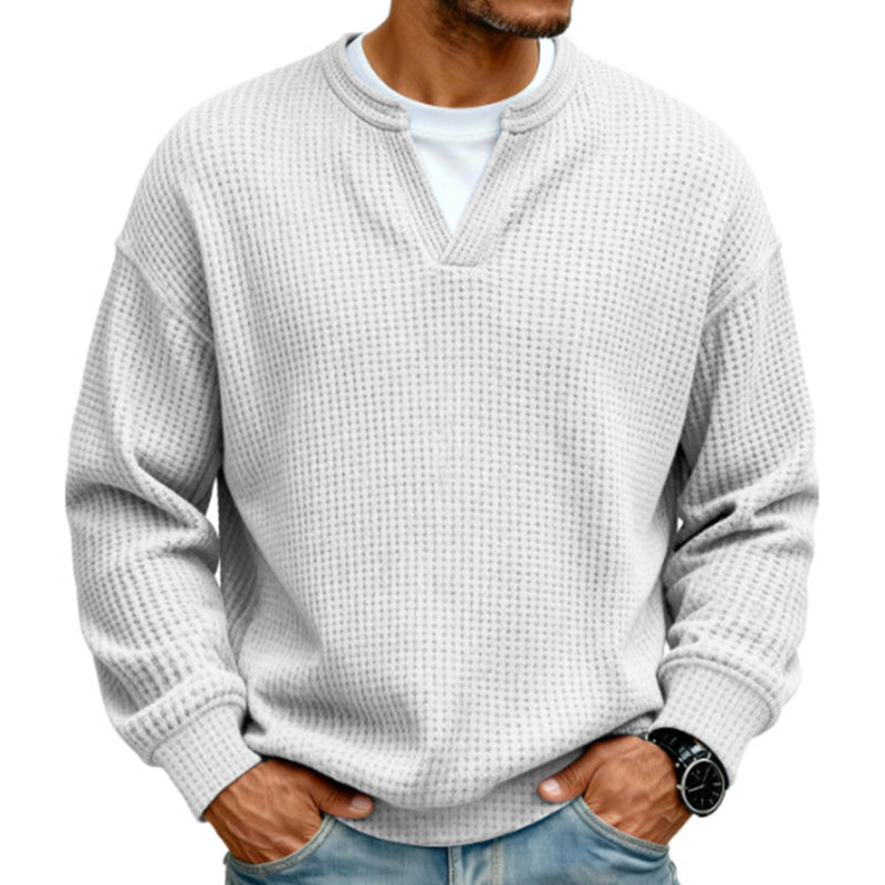 Archie | Double-Layered Waffle Jumper