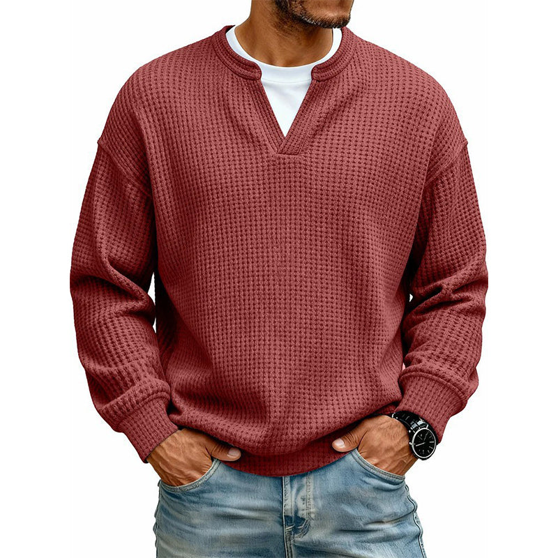 Archie | Double-Layered Waffle Jumper