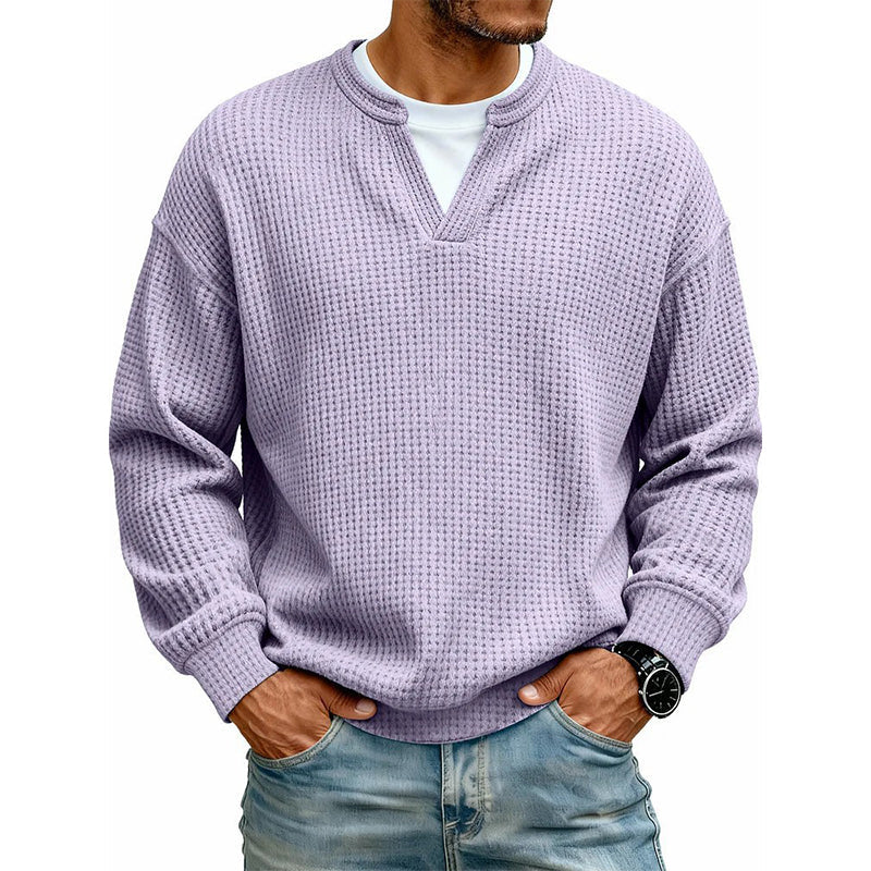 Archie | Double-Layered Waffle Jumper