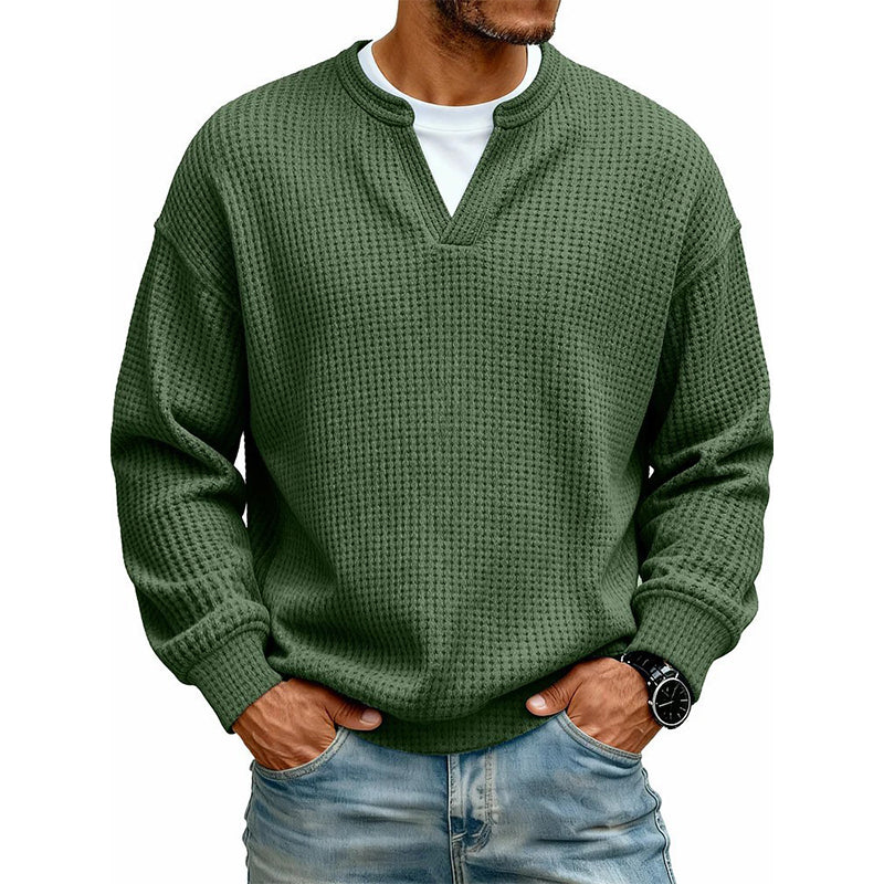 Archie | Double-Layered Waffle Jumper