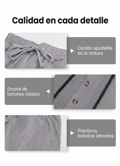 2-piece set: loose hoodie and pants