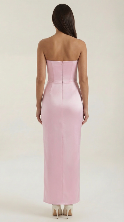 Corset-Style Maxi Dress