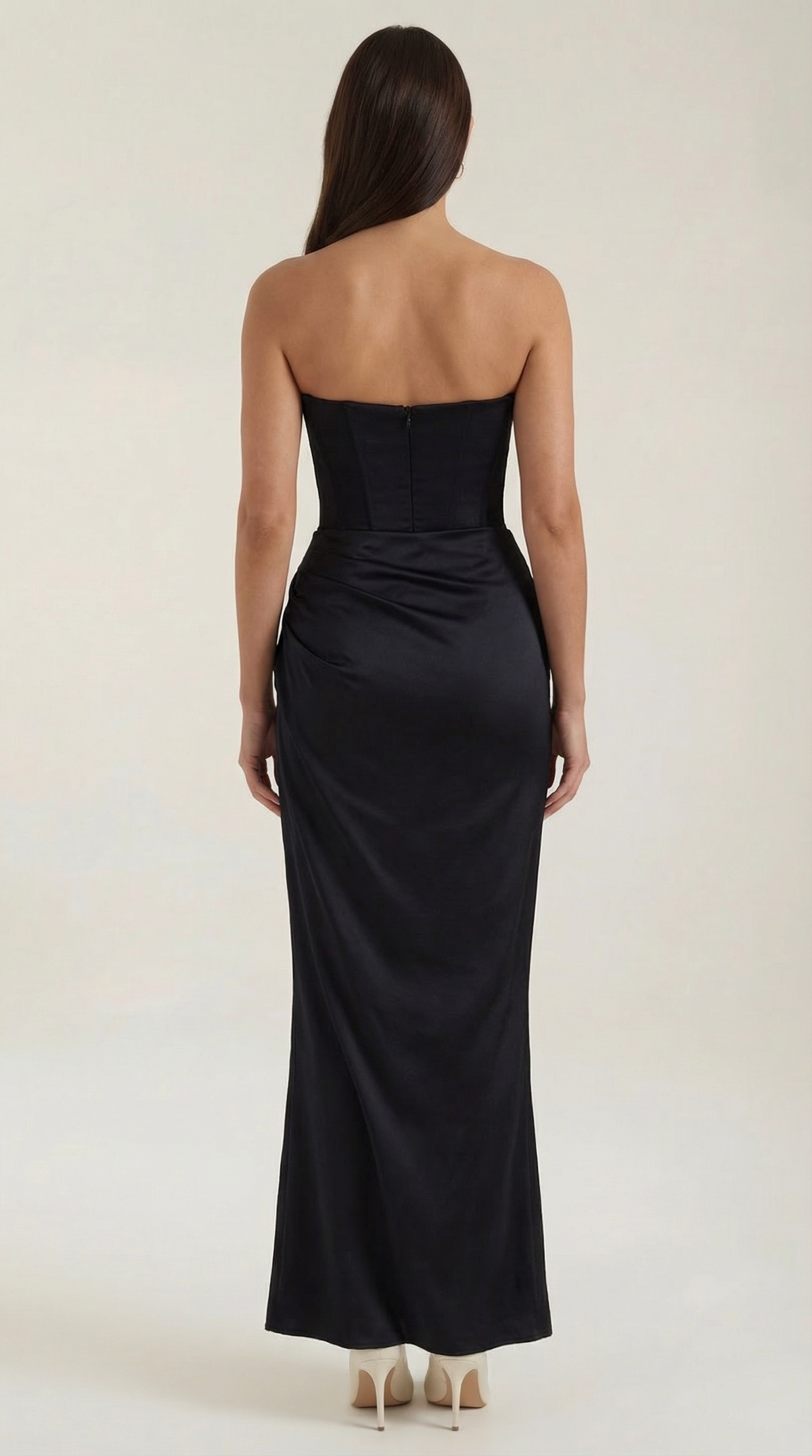 Corset-Style Maxi Dress