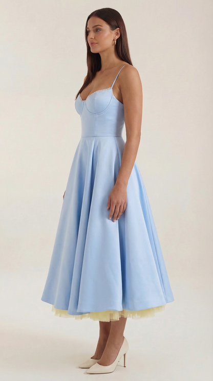 Structured Classic Midi Dress