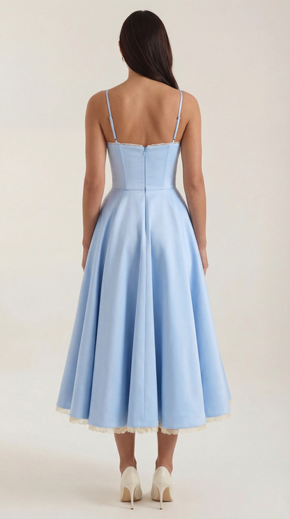 Structured Classic Midi Dress