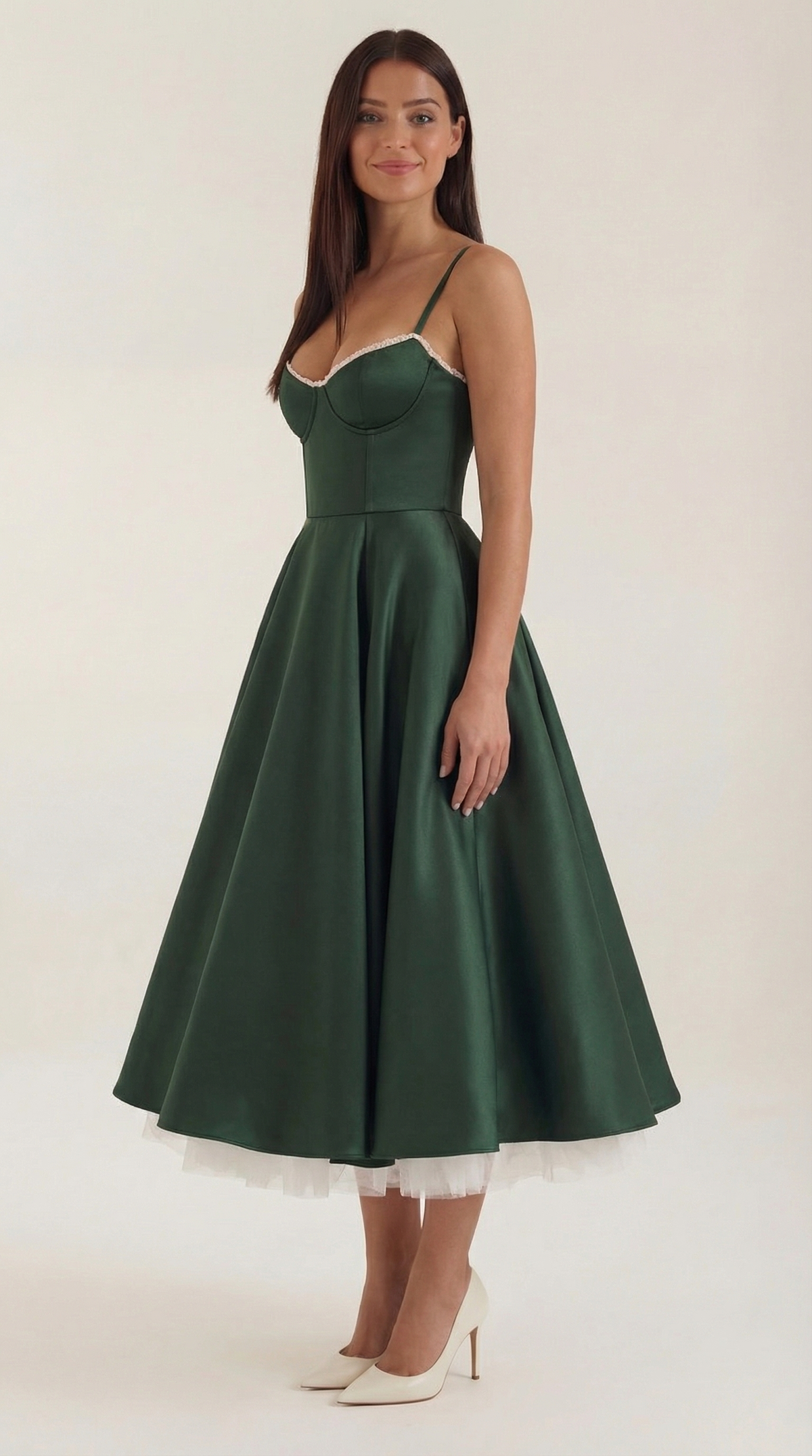 Structured Classic Midi Dress