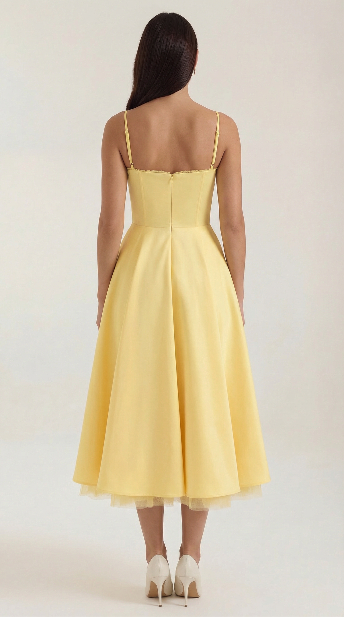 Structured Classic Midi Dress