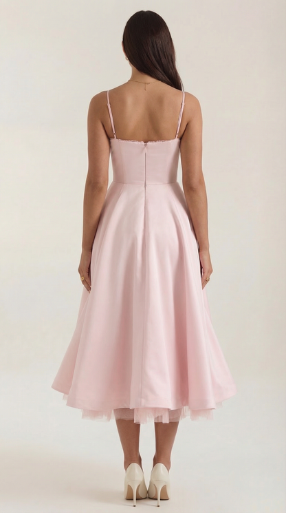 Structured Classic Midi Dress