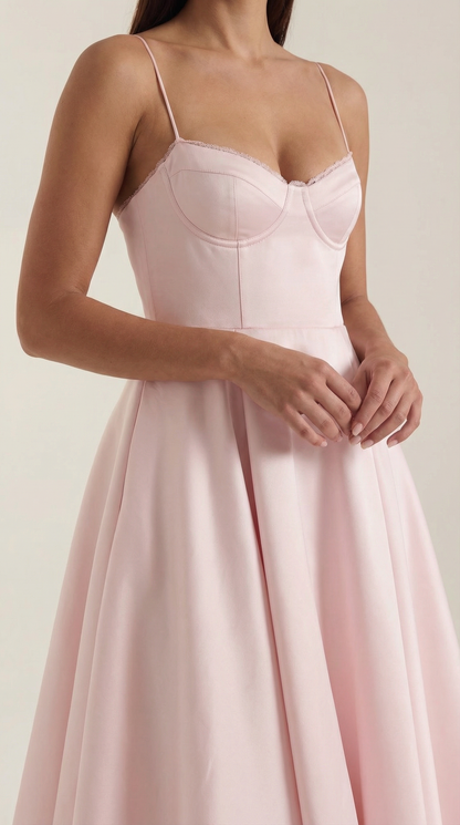 Structured Classic Midi Dress