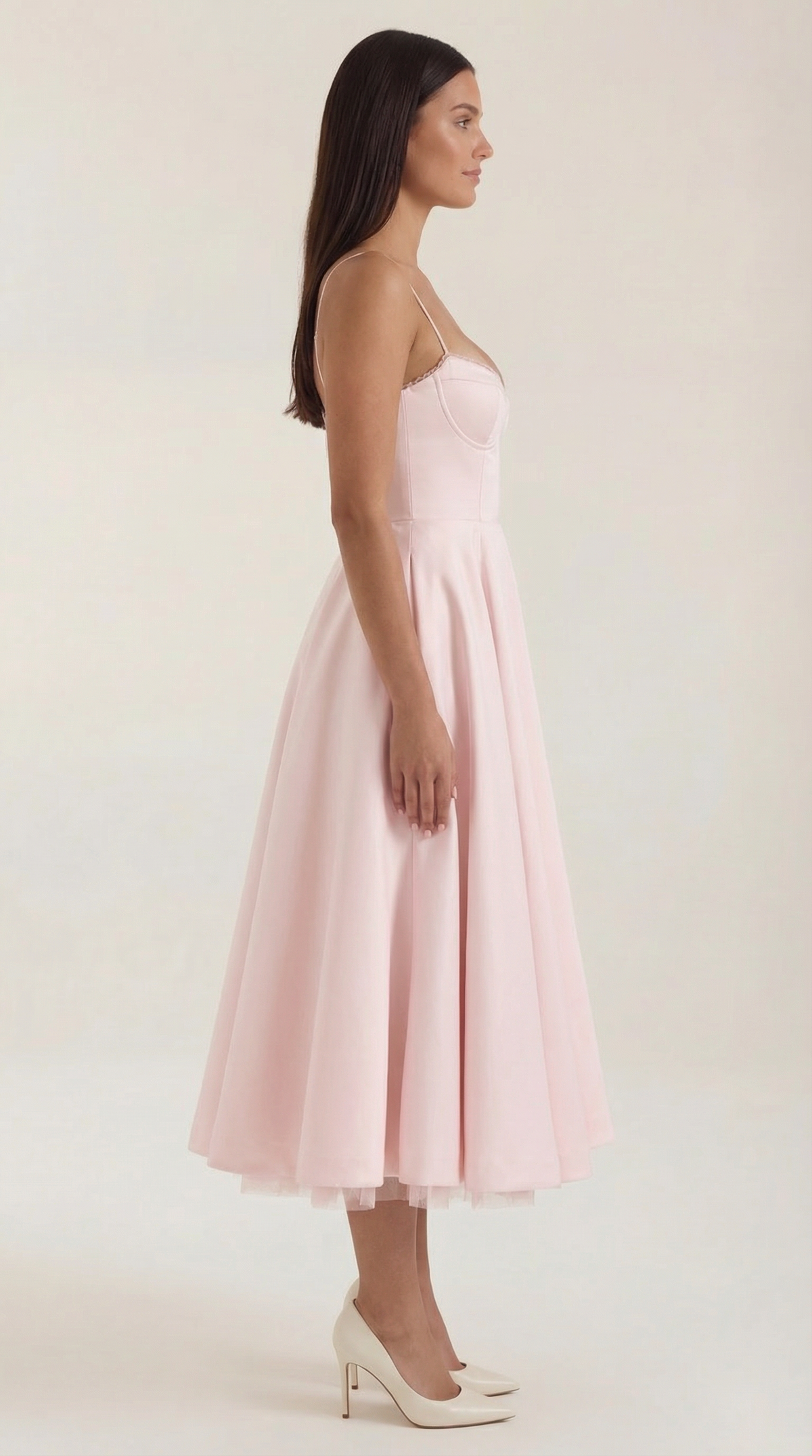 Structured Classic Midi Dress