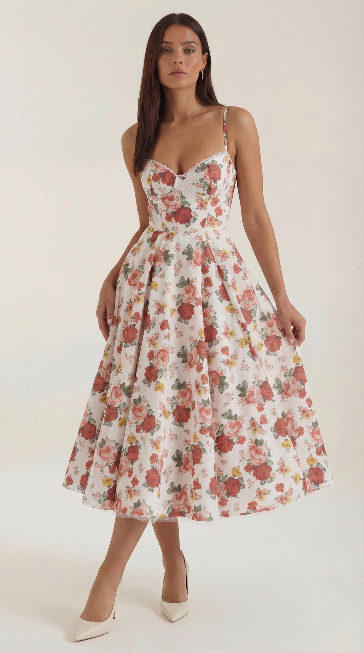 Structured Classic Midi Dress