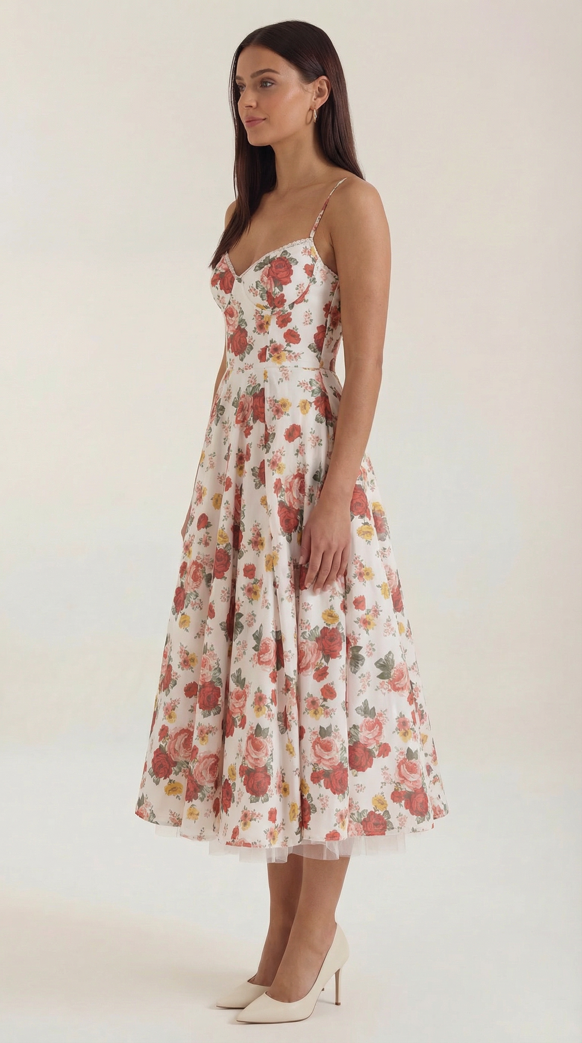 Structured Classic Midi Dress