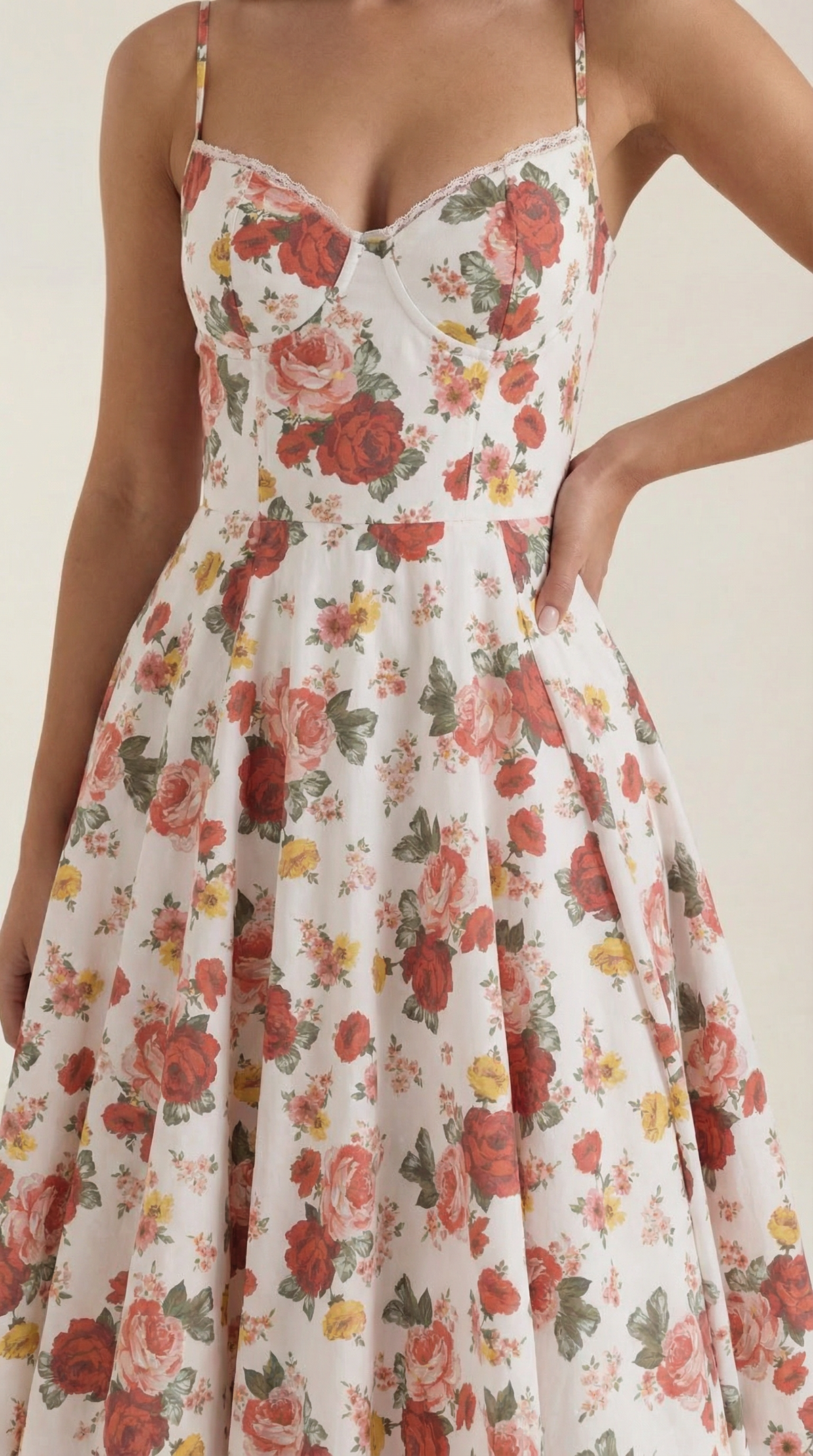 Structured Classic Midi Dress