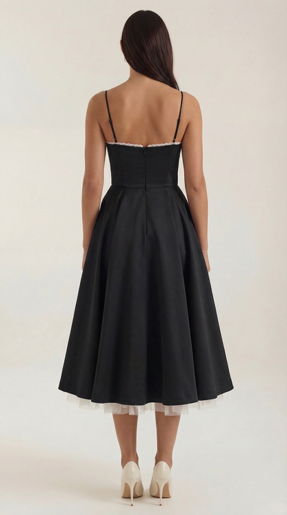 Structured Classic Midi Dress