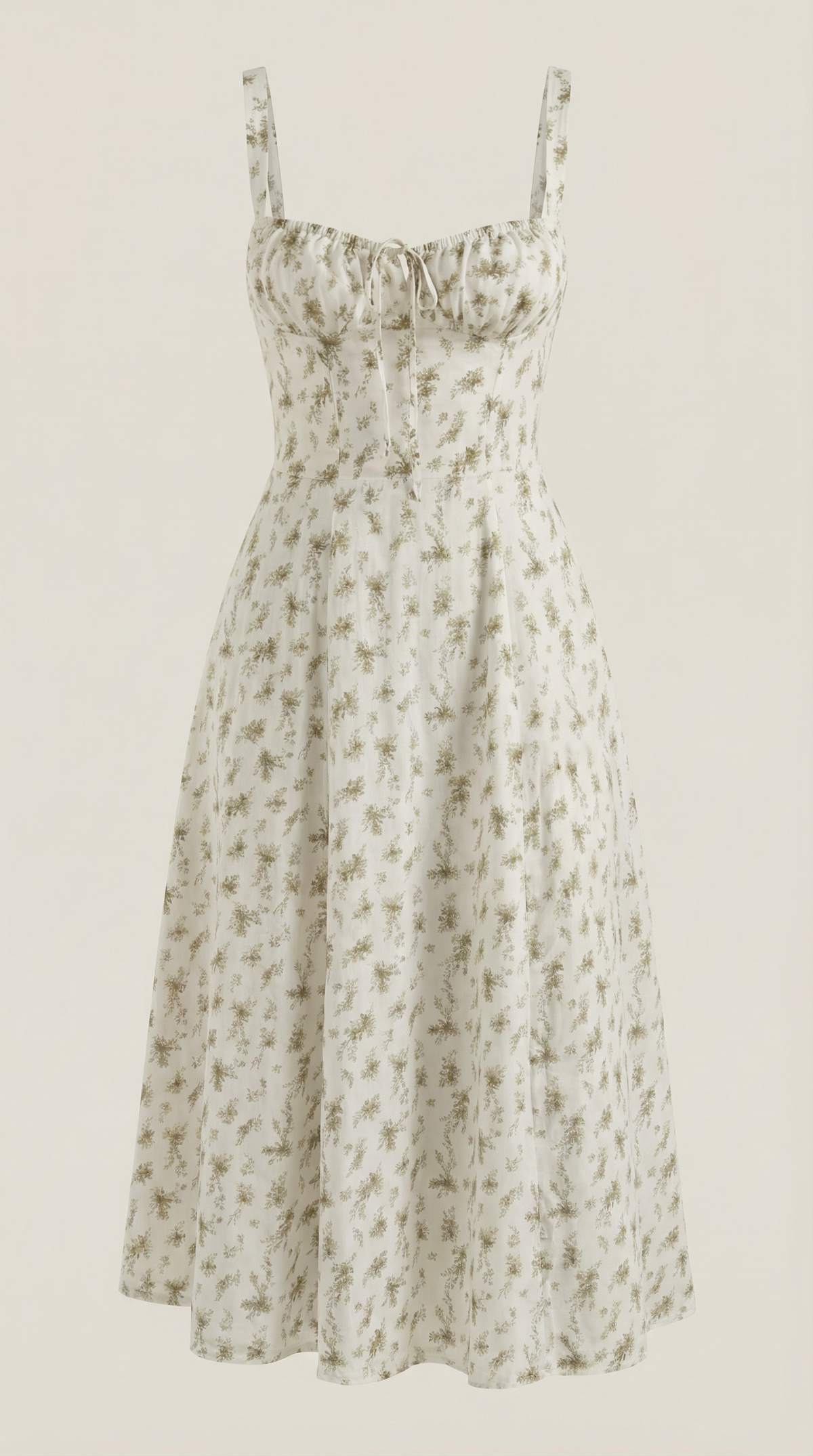 Elegant Floral Print Dress