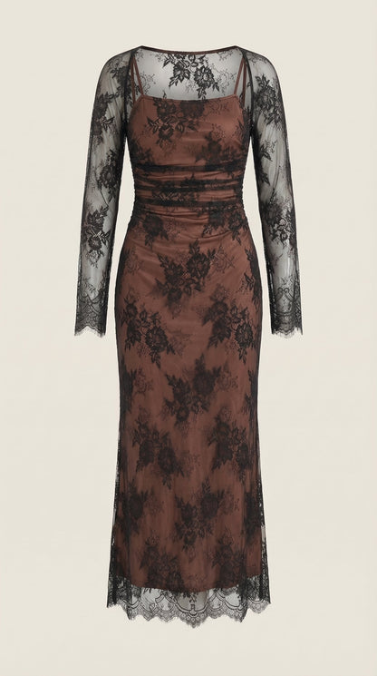 Long Lace Dress