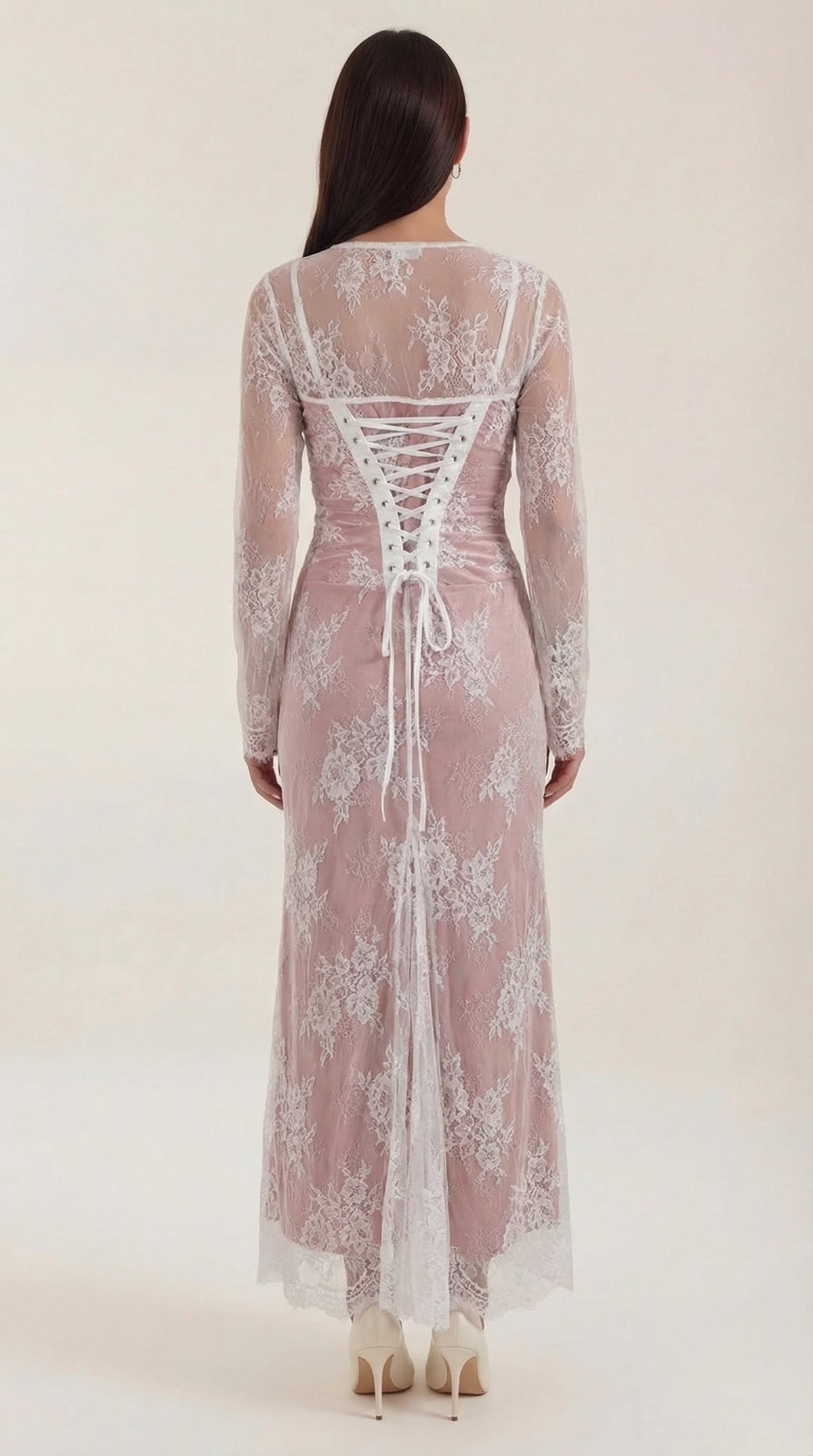 Long Lace Dress