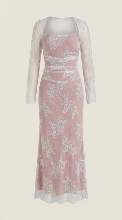 Long Lace Dress