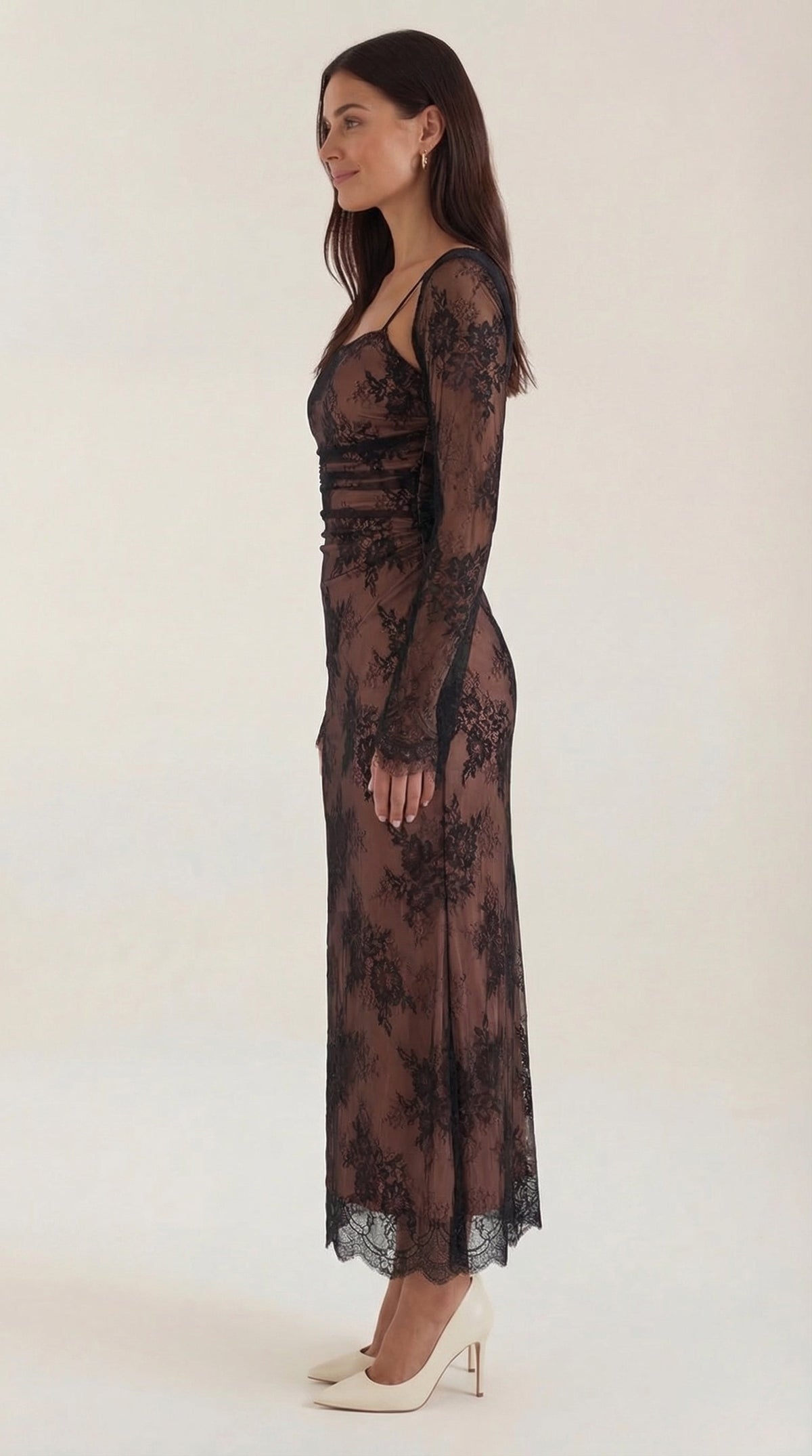 Long Lace Dress