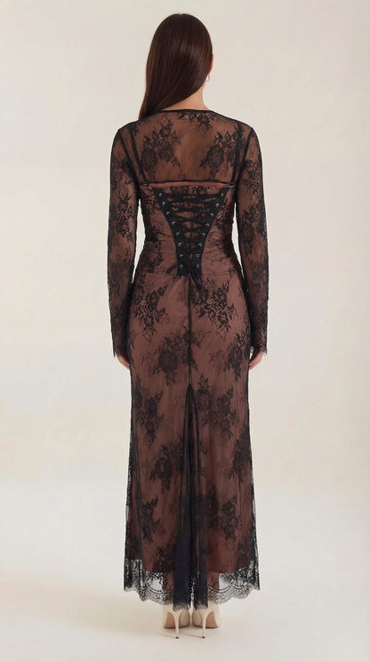 Long Lace Dress