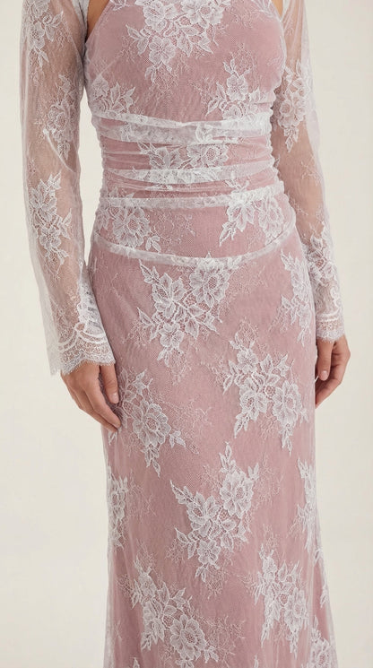 Long Lace Dress
