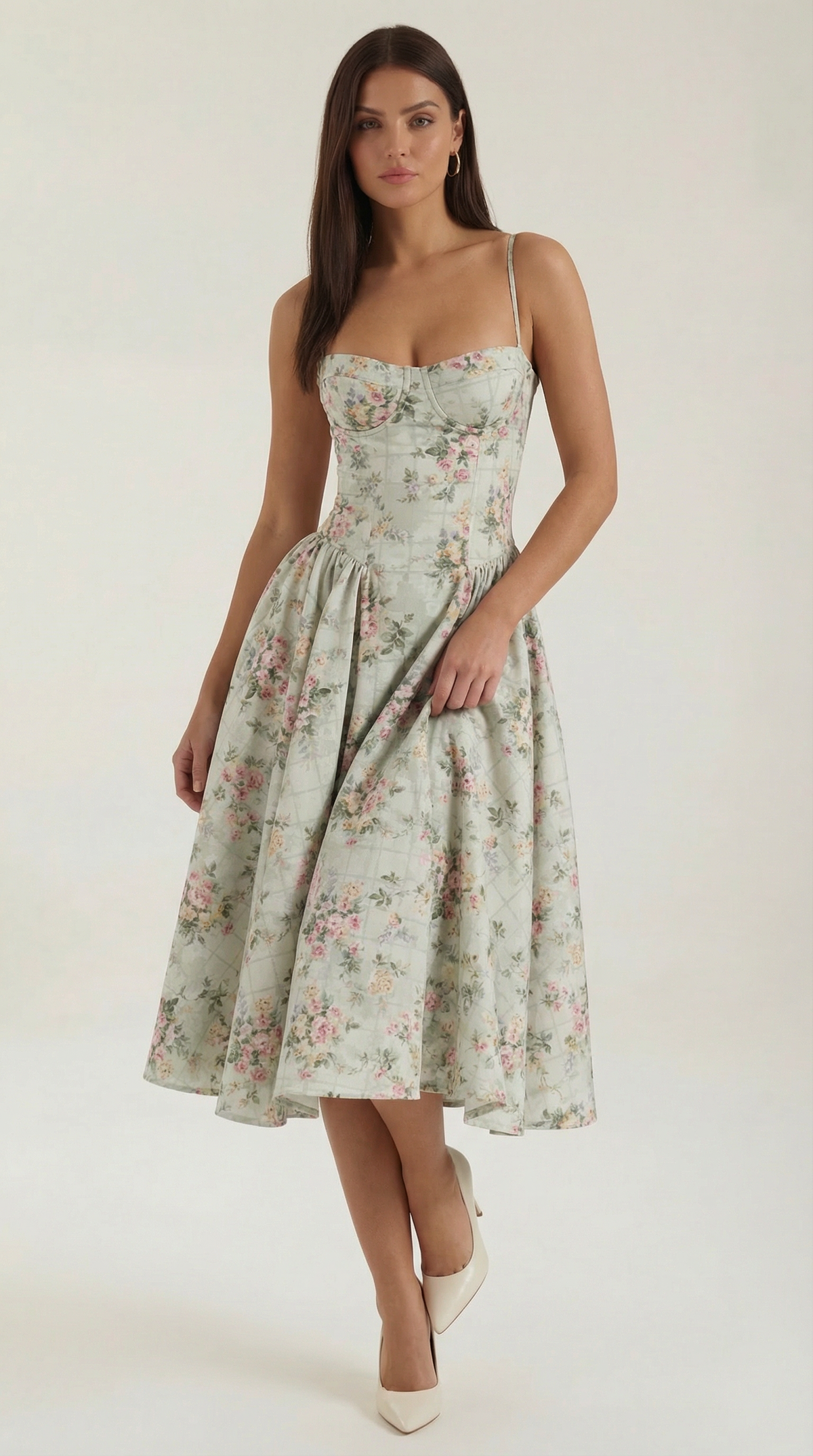 Floral Midi Dress