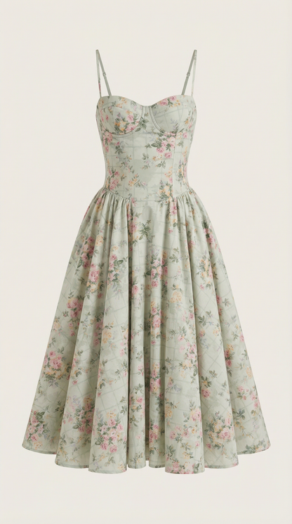 Floral Midi Dress