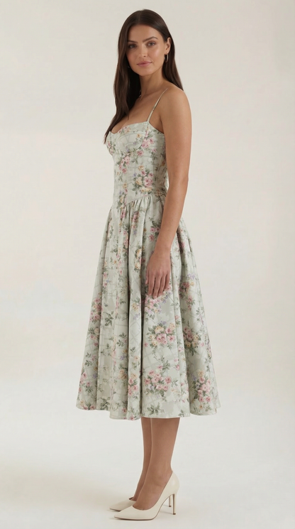 Floral Midi Dress