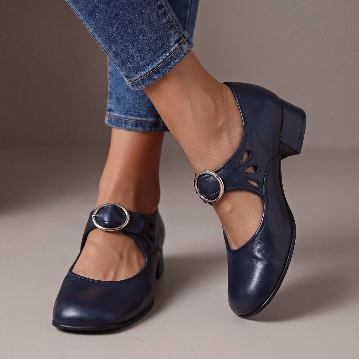 Eleanor | Mary Jane Court Shoes