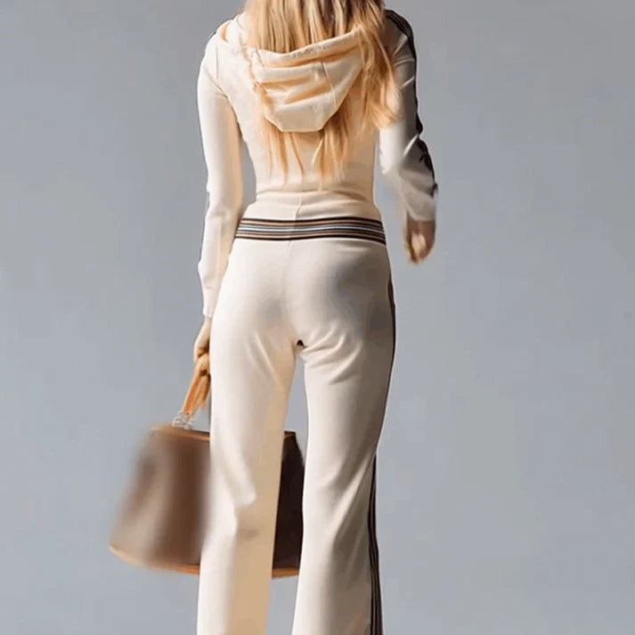 ZIP-UP HOODED JUMPSUIT