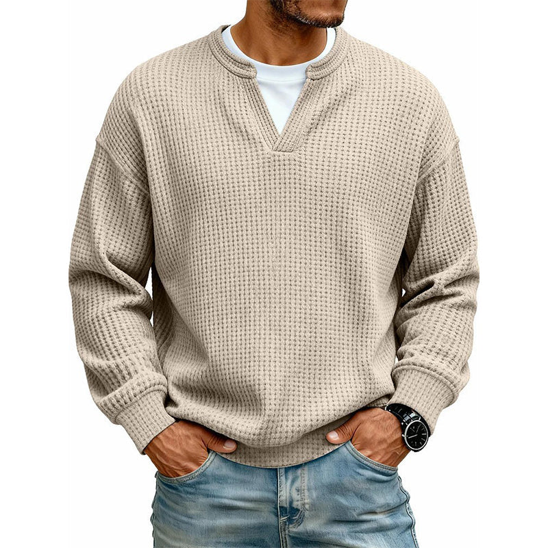 Archie | Double-Layered Waffle Jumper