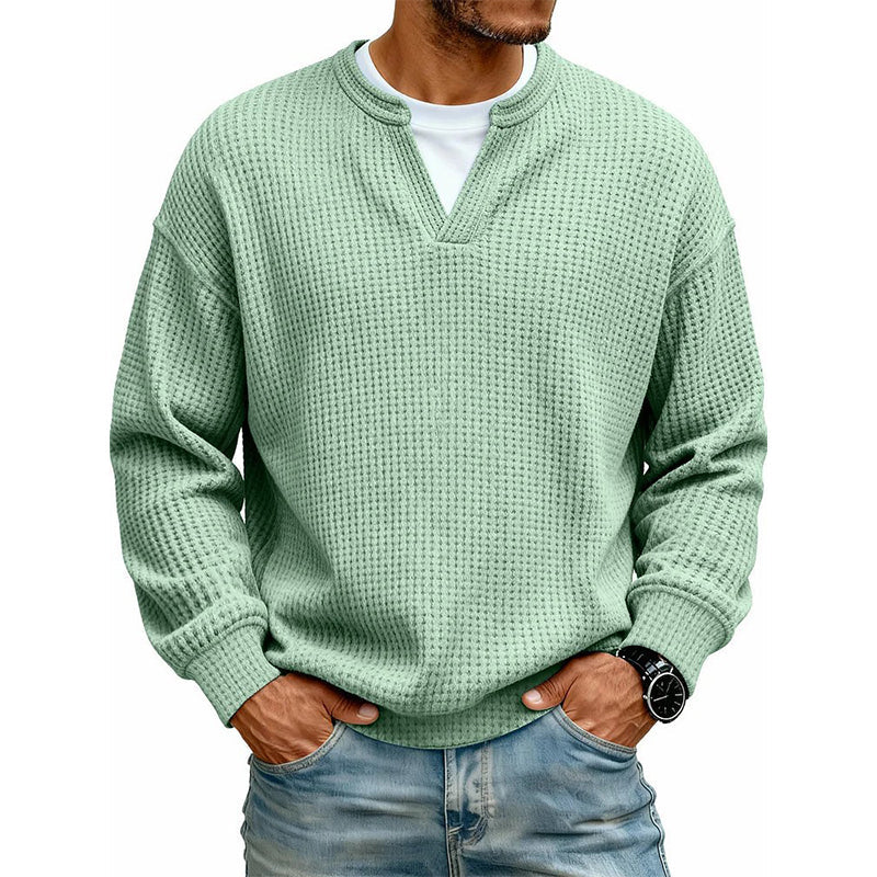 Archie | Double-Layered Waffle Jumper
